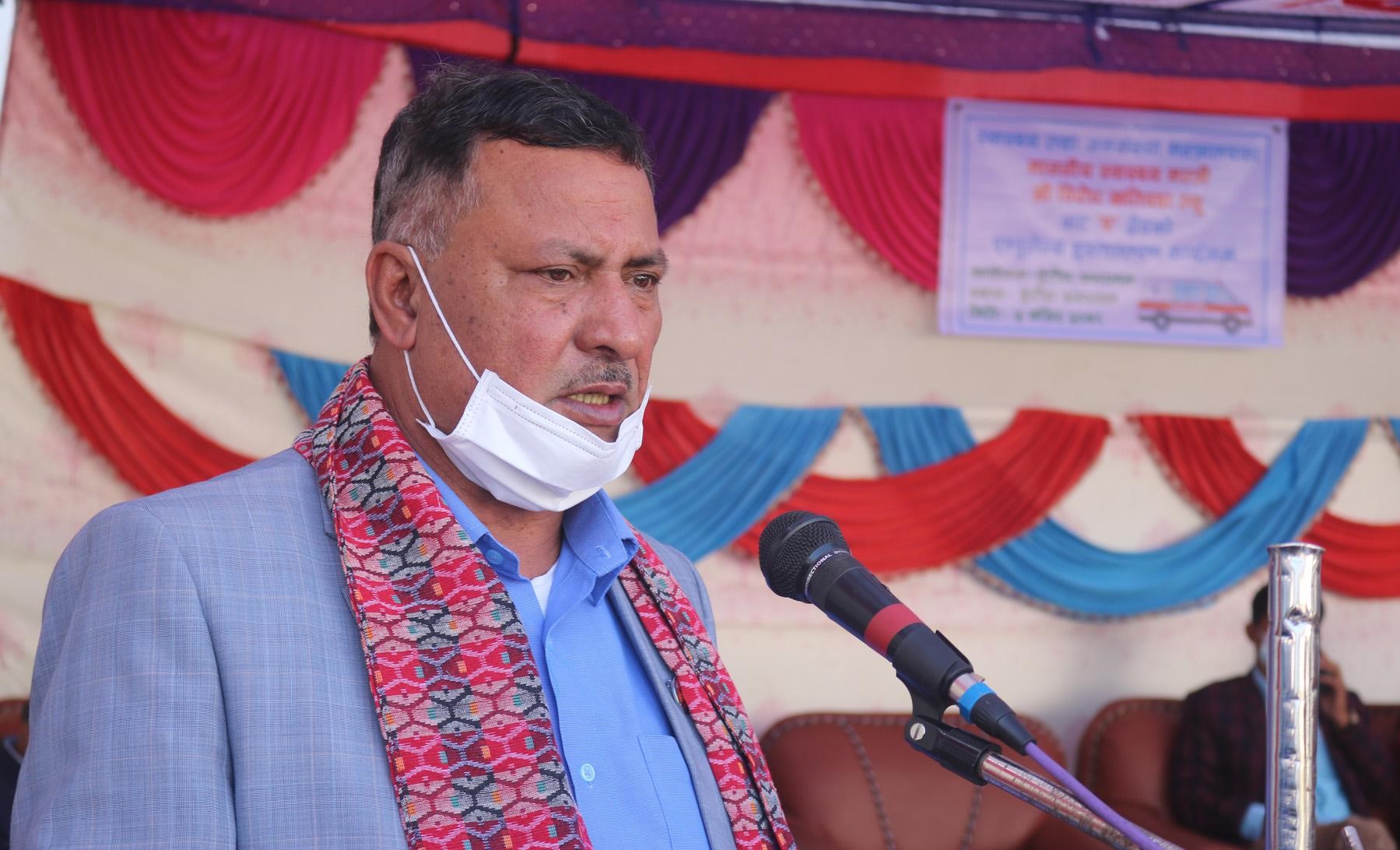 एमाले महाधिवेशनस्थलमा कोरोना खोपको व्यवस्था गर्न स्वास्थ्यमन्त्री खतिवडाको निर्देशन